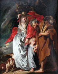 De terugkeer van de Heilige Familie uit Egypte